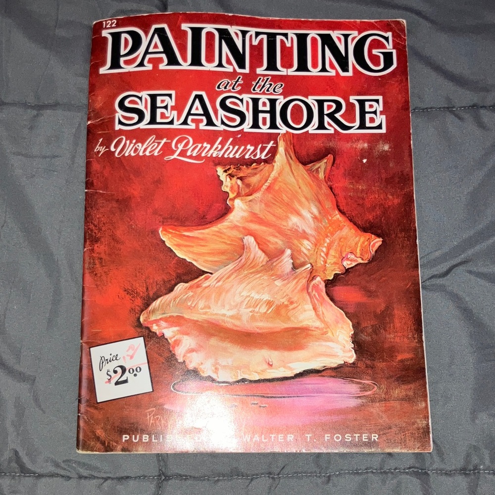 Parkhurst 'Painting at the Seashore’ vintage paperback book